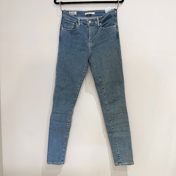 Levi's 721 High Rise Skinny Light Blue Womens Size 26 Premium - Picture 5 of 11